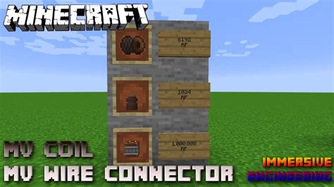 immersive engineering mv wire